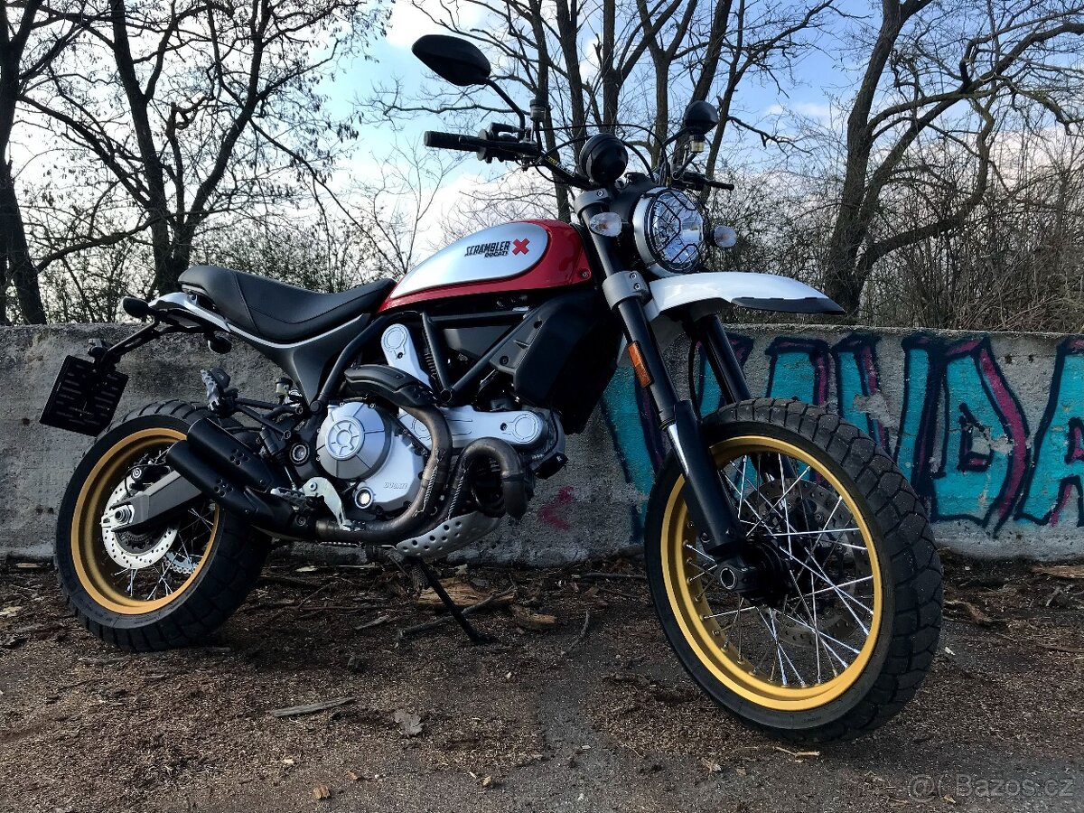Ducati Scrambler Desert sled