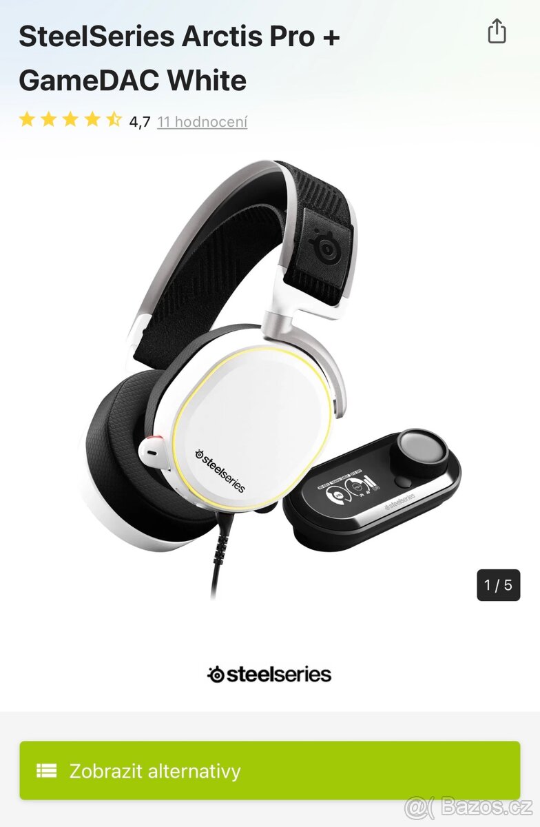 ARCTIS PRO + GAMEDAC NOVÉ