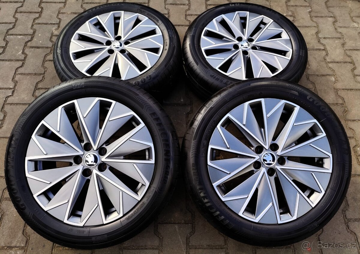 Originál sada disků Škoda Scala, Kamiq 5x100 R17 Propus