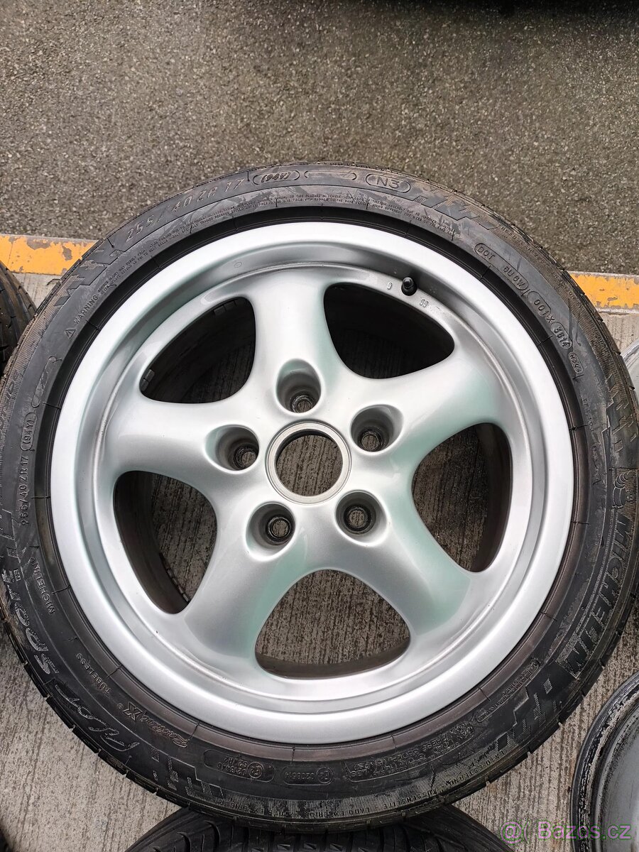 Alu kola porsche 5x130 r17-dvourozměr