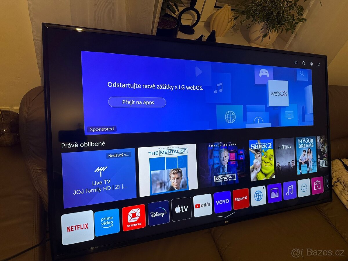 165cm LG smart TV