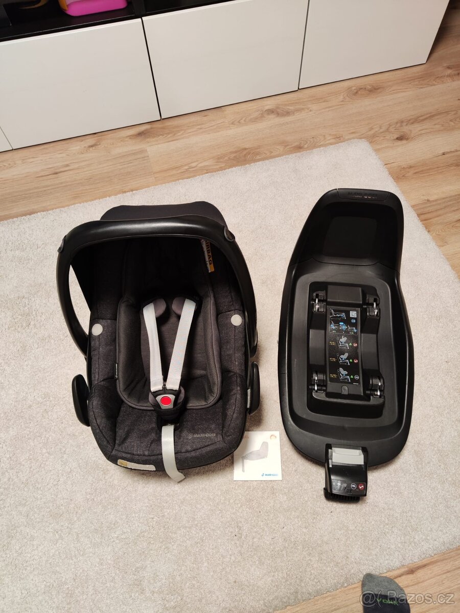 Vajíčko Maxi-Cosi Pebble, isofix základna Maxi-Cosi 2wayFix