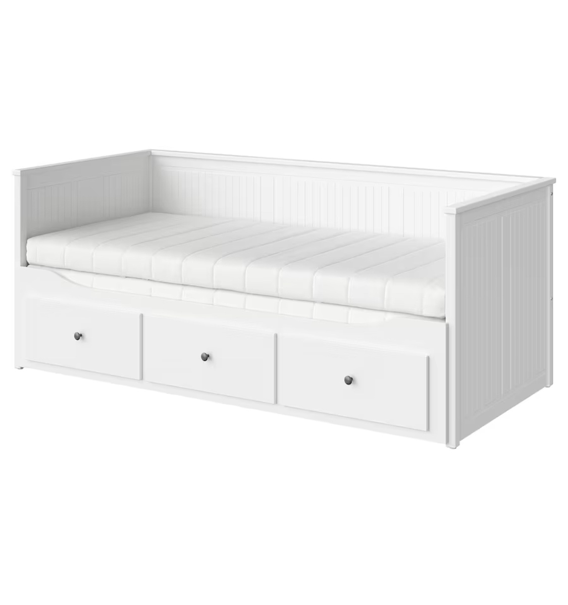 IKEA Hemnes rozkládací postel + 2 matrace