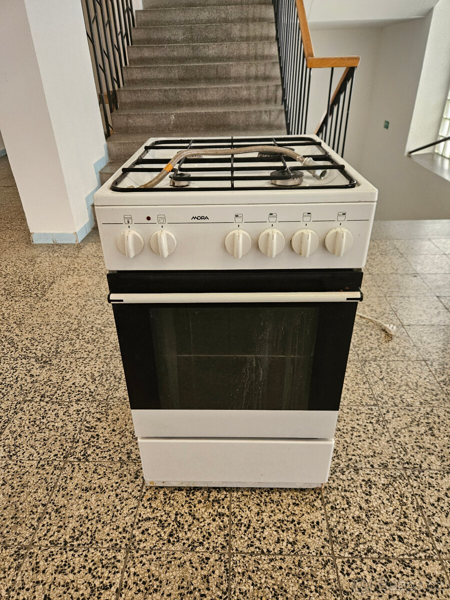 Kombinovaný sporák MORA, model KS 100FW