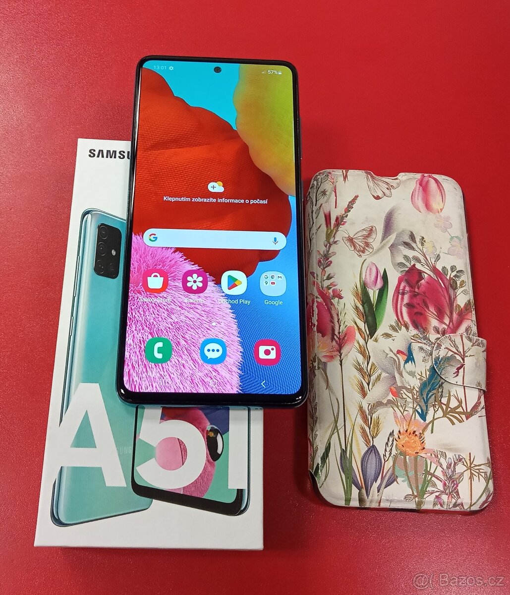 Samsung A51 modrý