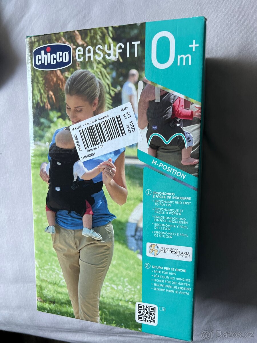CHICCO nosítko dětské Easy Fit Black Night