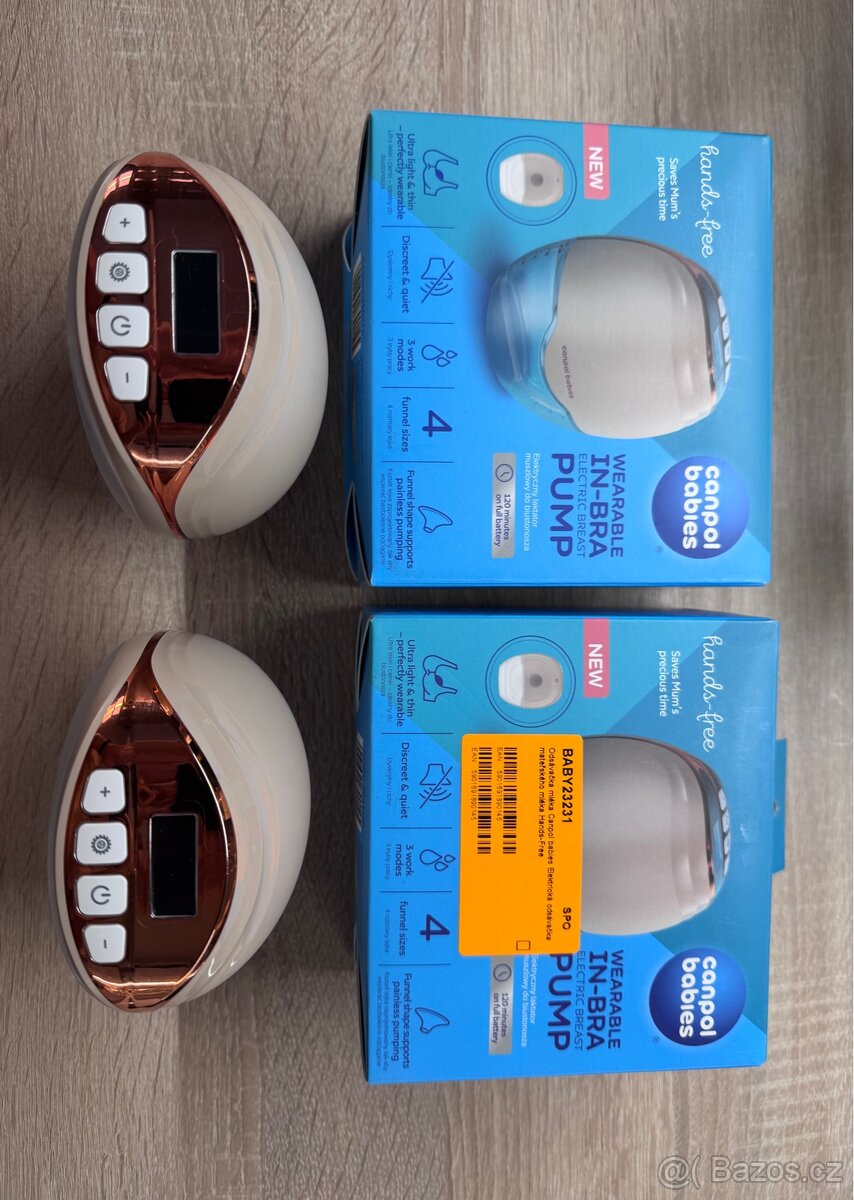 2x odsávačka mateřského mléka Canpol babies