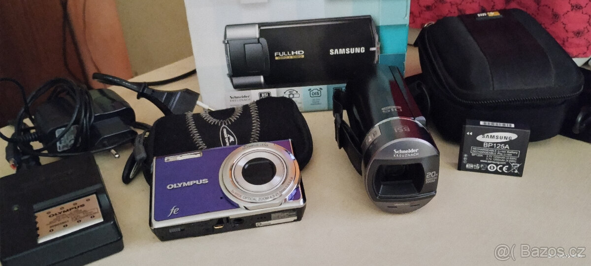 Videokamera + Digi.fotoaparat