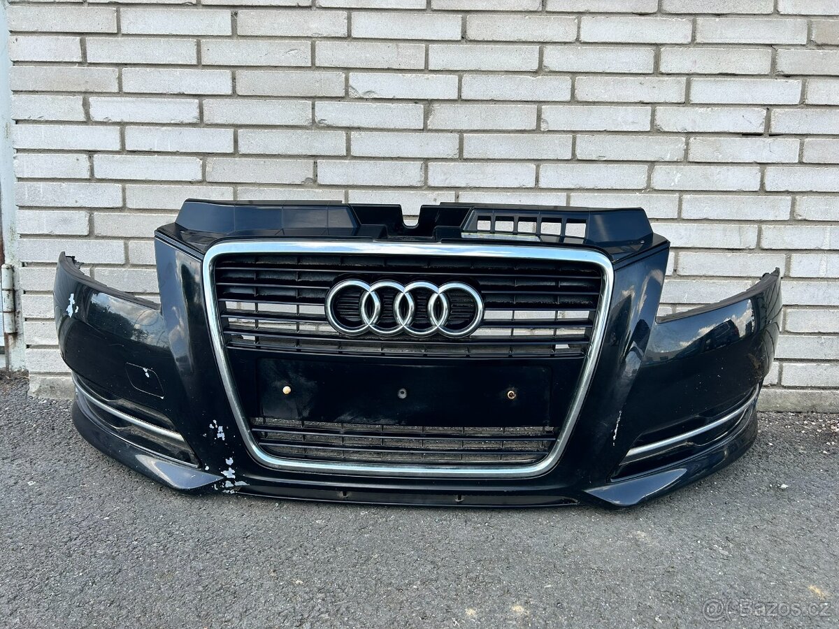 Přední nárazník Audi A3 8P facelift + maska