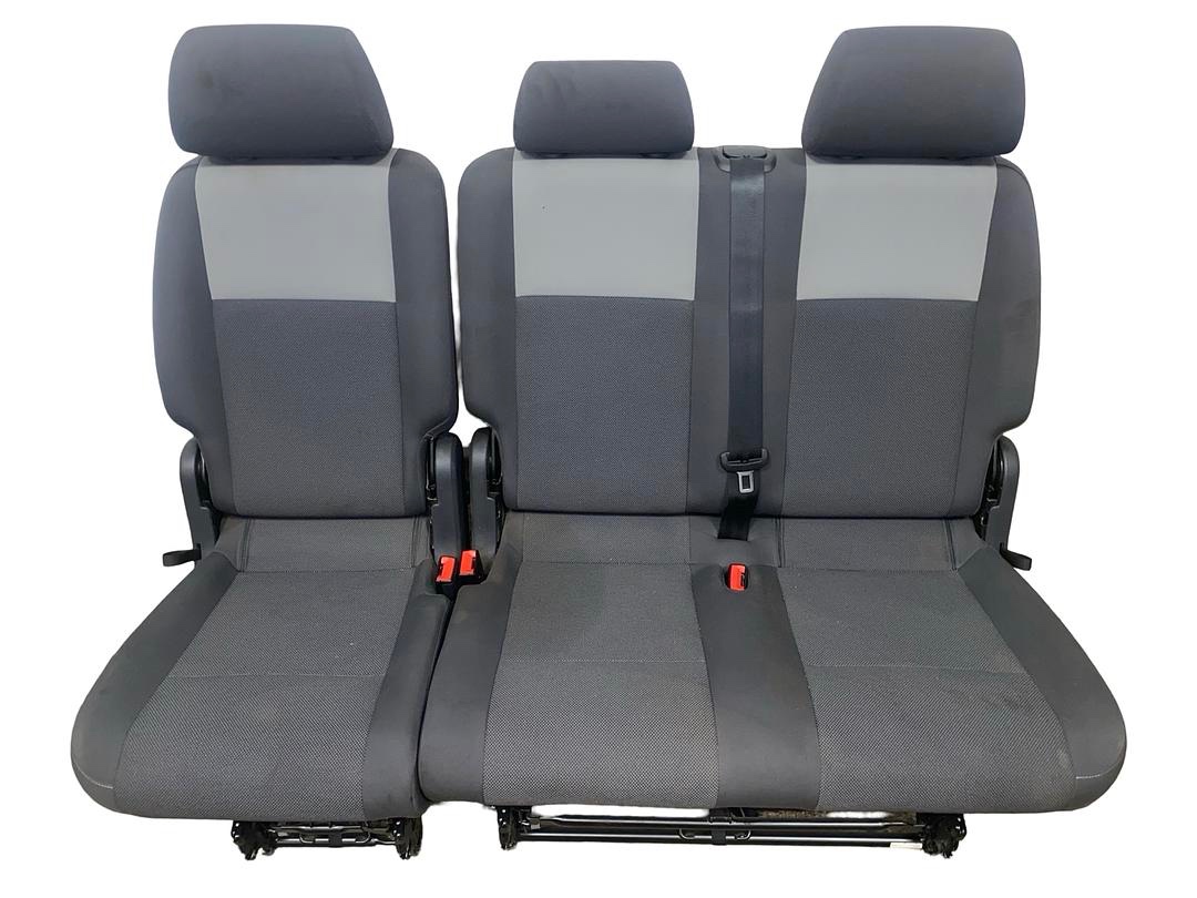 Sedačky zadní 2+1 šedá látka VW Caddy 1T1 kombi r.v. 2009