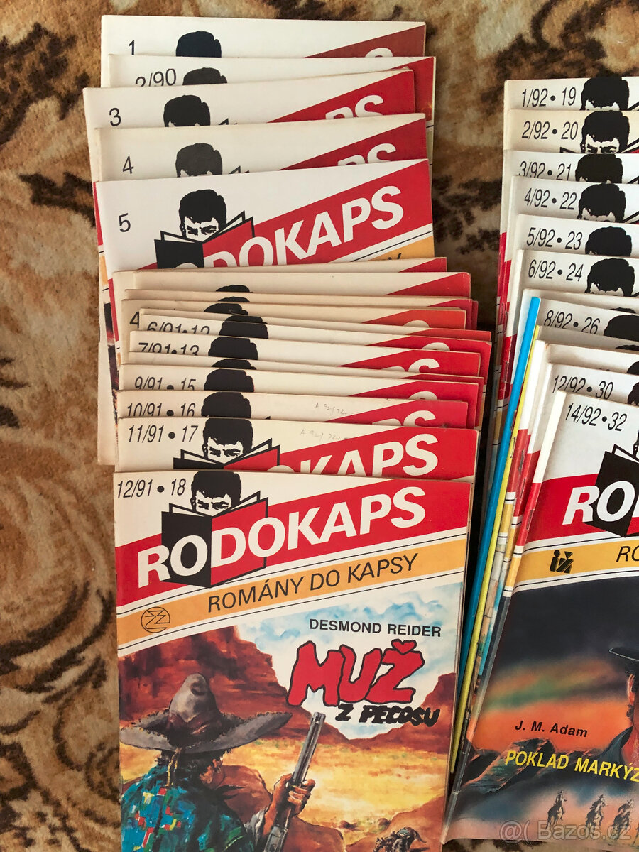 Staré časopisy Rodokaps