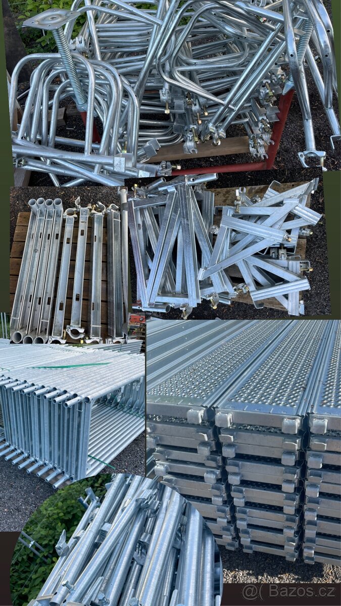 Prodám lešení typ Baumann// jednotlivé komponenty// Praha