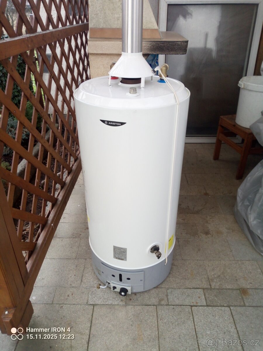 Plynový bojler Ariston 115l
