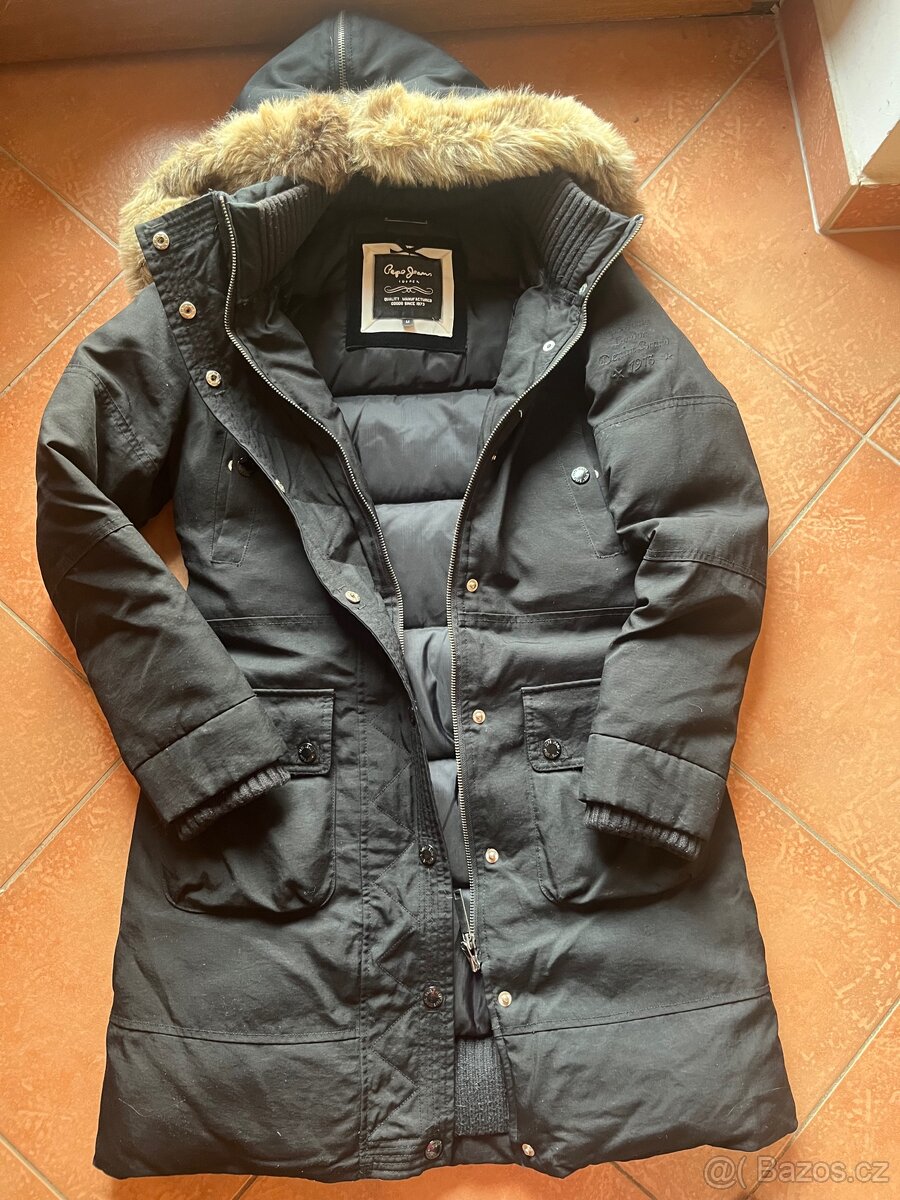 Dánský kabát Pepe Jeans vel.M Top stav