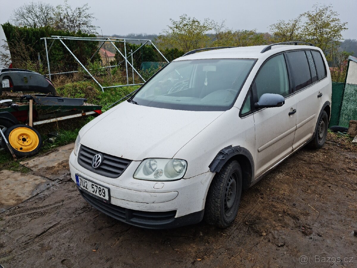 Touran 1.9 tdi BKC 77kw 6kvalt nahradni dily