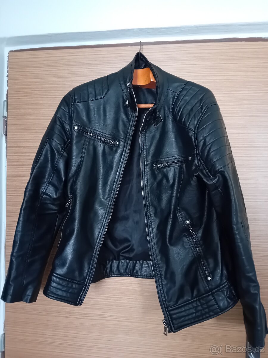 Pánská kožená bunda