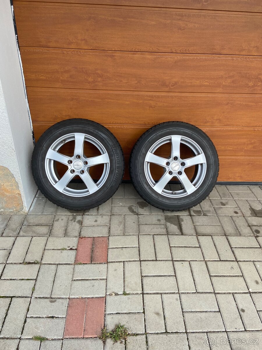 Alu kola DEZENT, 5x112, R16, zimni pneu
