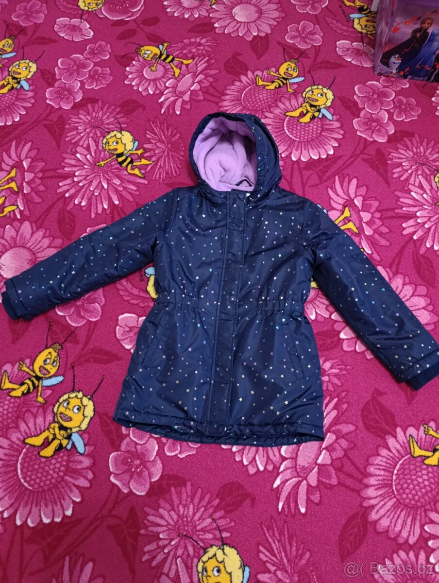 Dětská zimní bunda velikost 140