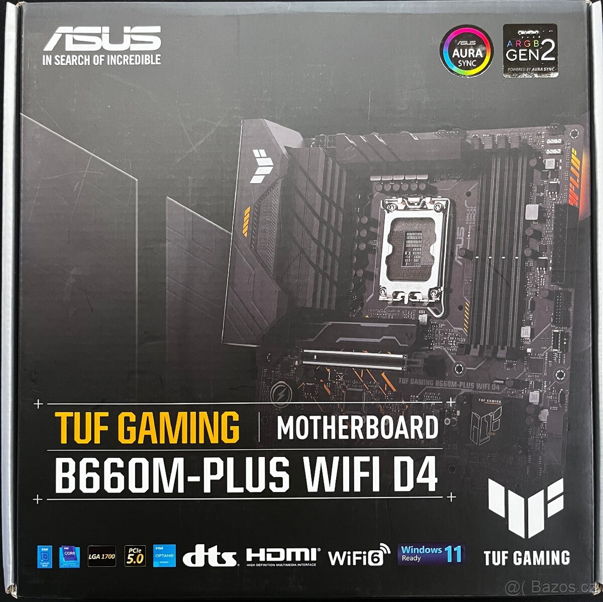 ASUS TUF GAMING B660M-PLUS WIFI D4 (mATX)