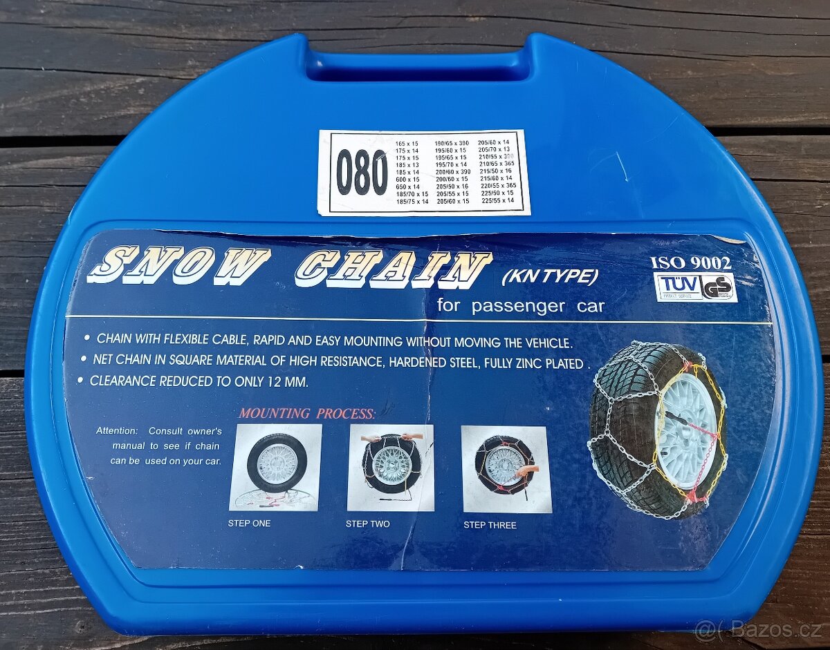 Sněhové řetězy s flexibilním kabelem