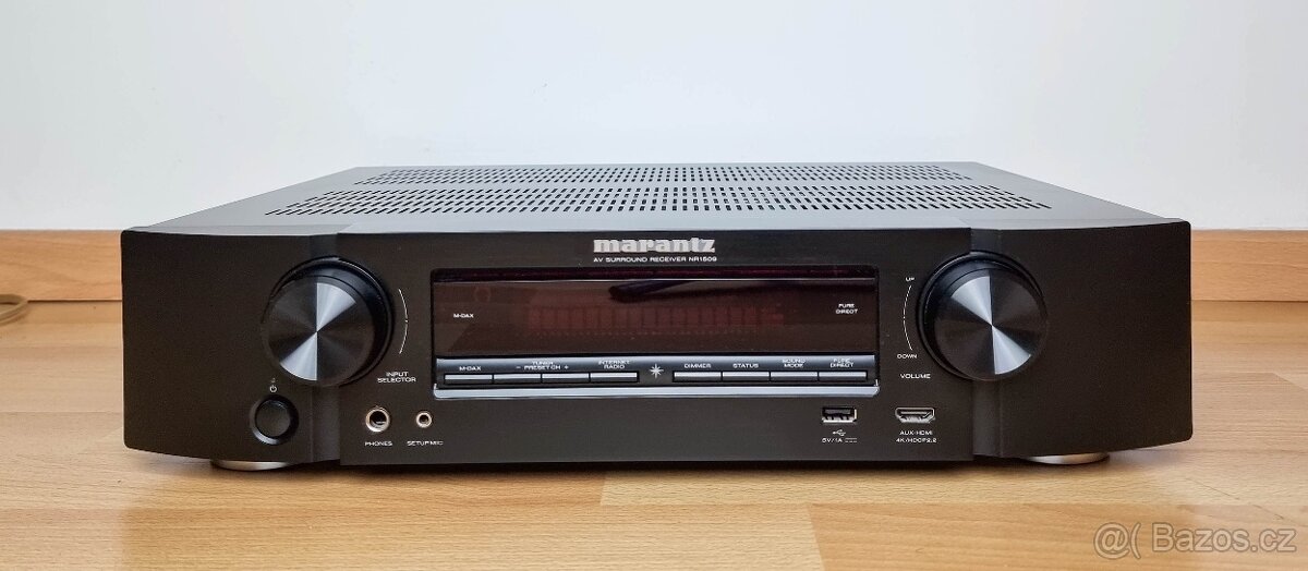 Marantz NR1509 Ciern/AirPlay Bluetooth Spotify Wi-Fi