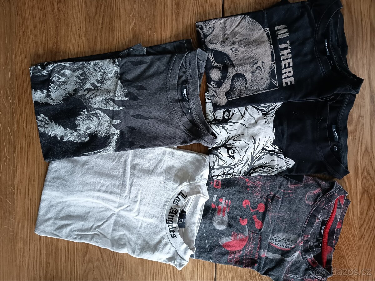 Sada Triček vel. XS - Cropp, New Yorker