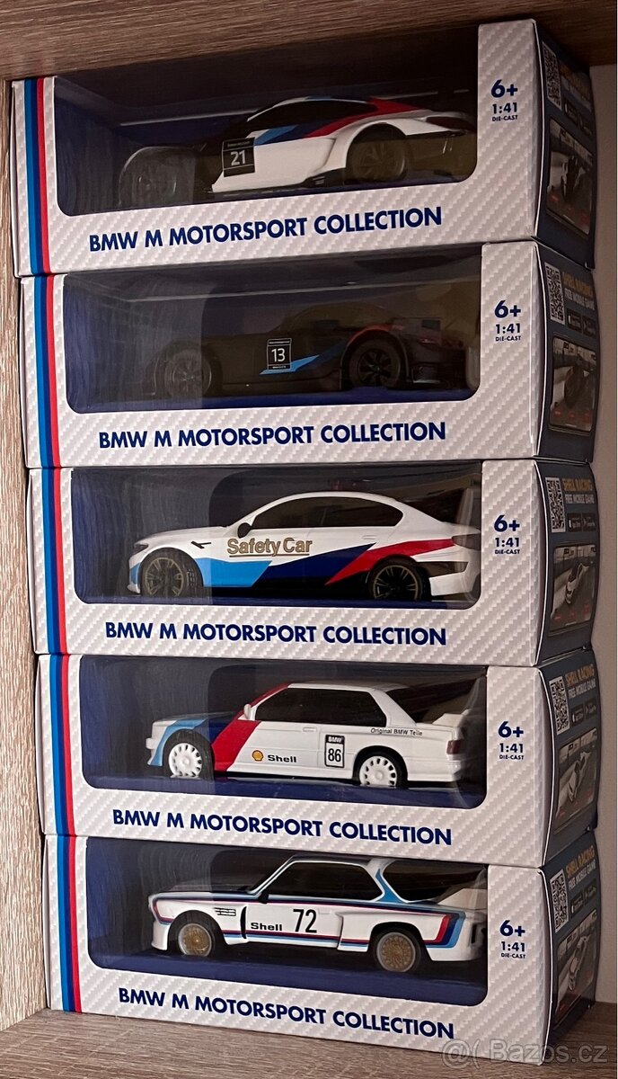 Prodám kolekci BMW od Shell