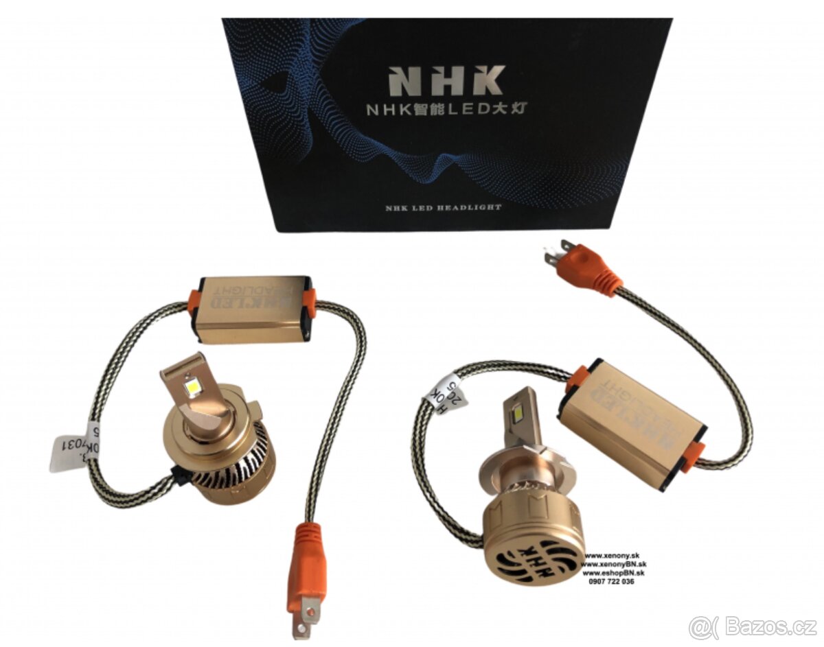 NHK LED H7, nasjpolahlivejšie žiarovky, záruka 2 roky.