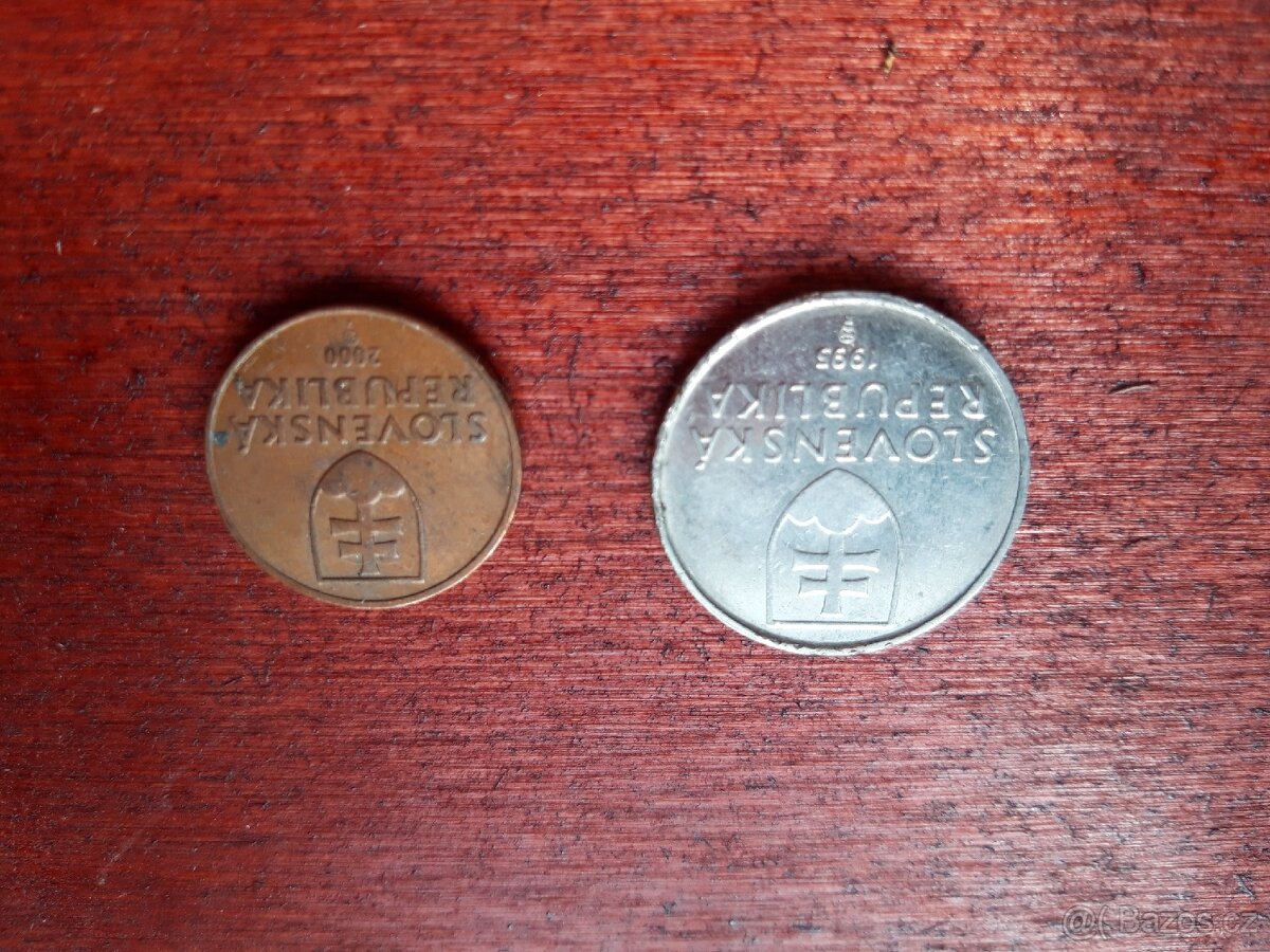 Slovenské koruny..1995