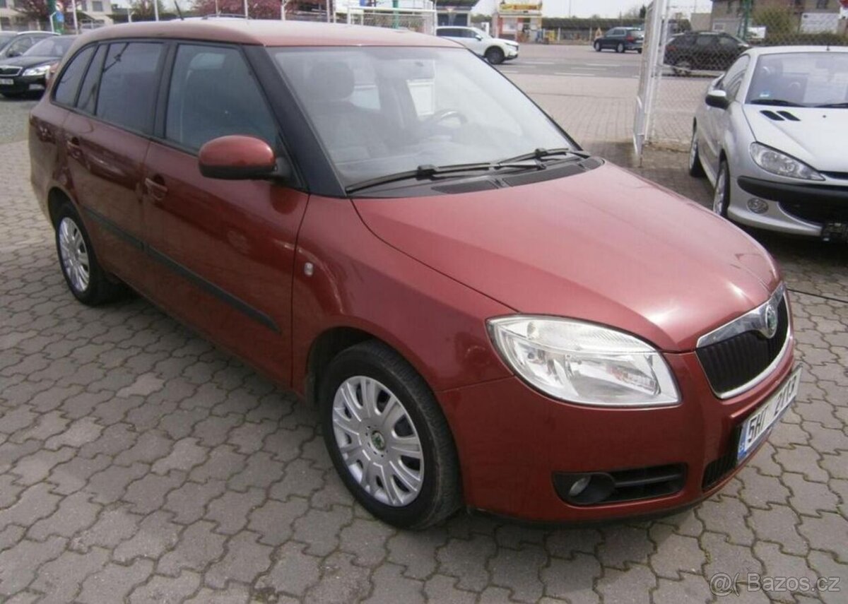 Škoda Fabia 1.2i 51kw,CZ benzín manuál 51 kw