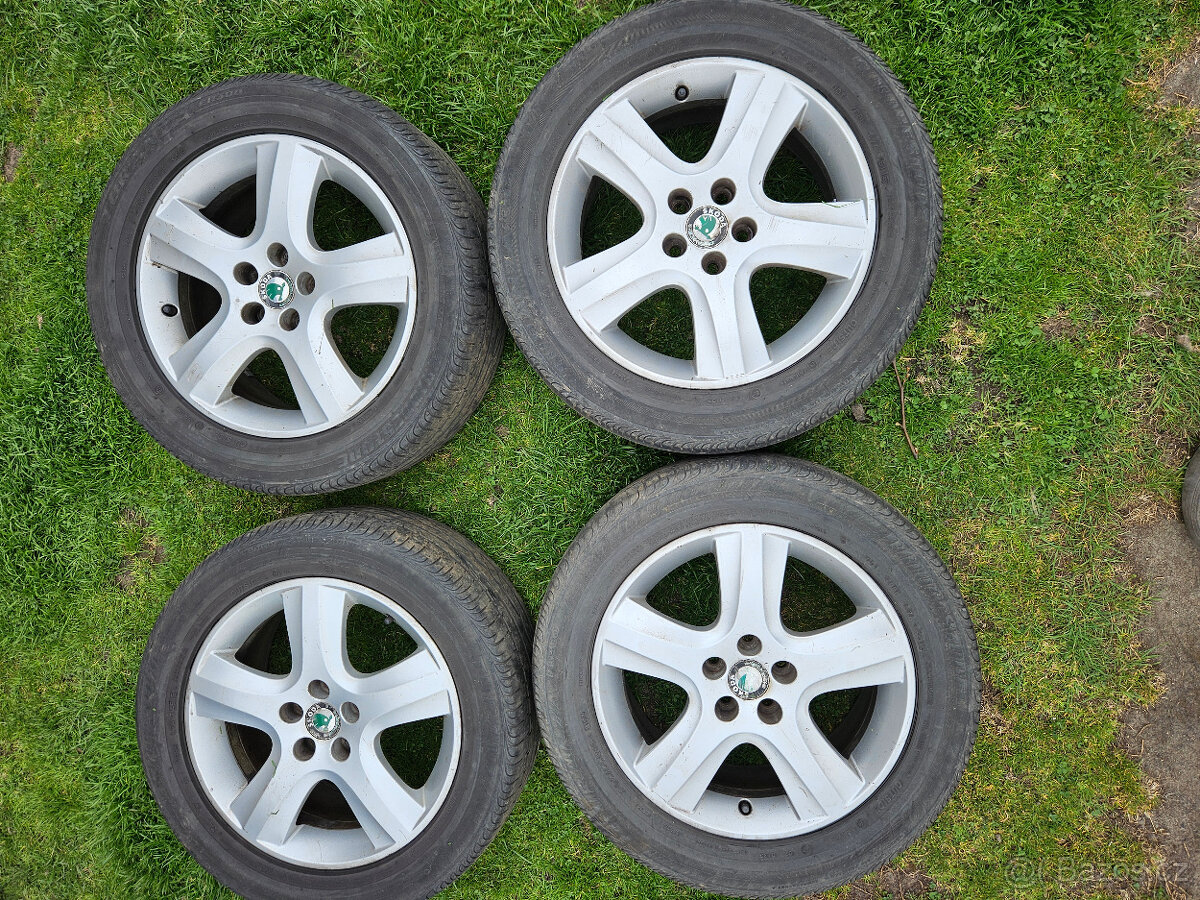 Prodám 16" Alu kola Škoda Octavia I