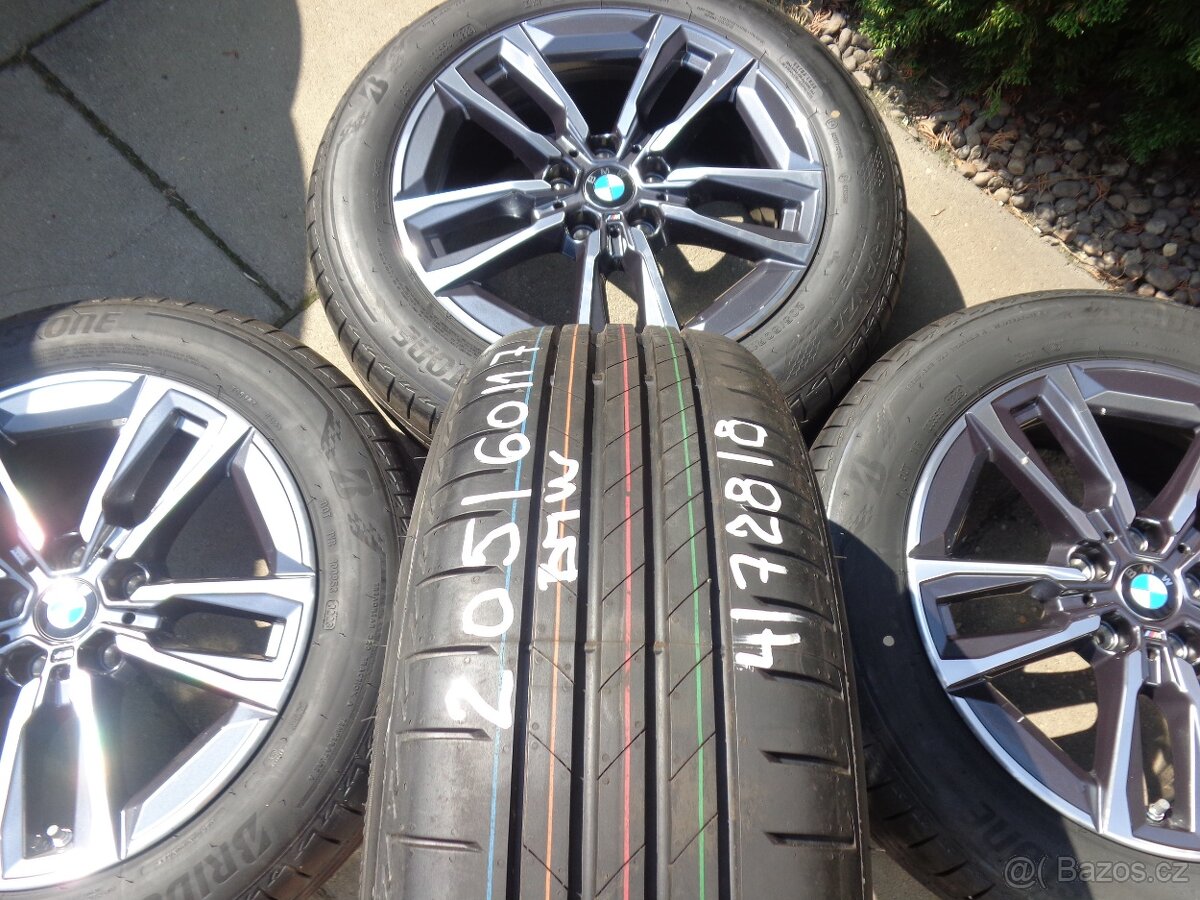 5x112 R17 BMW 2 Active Tourer original letna sada kol s TPMS