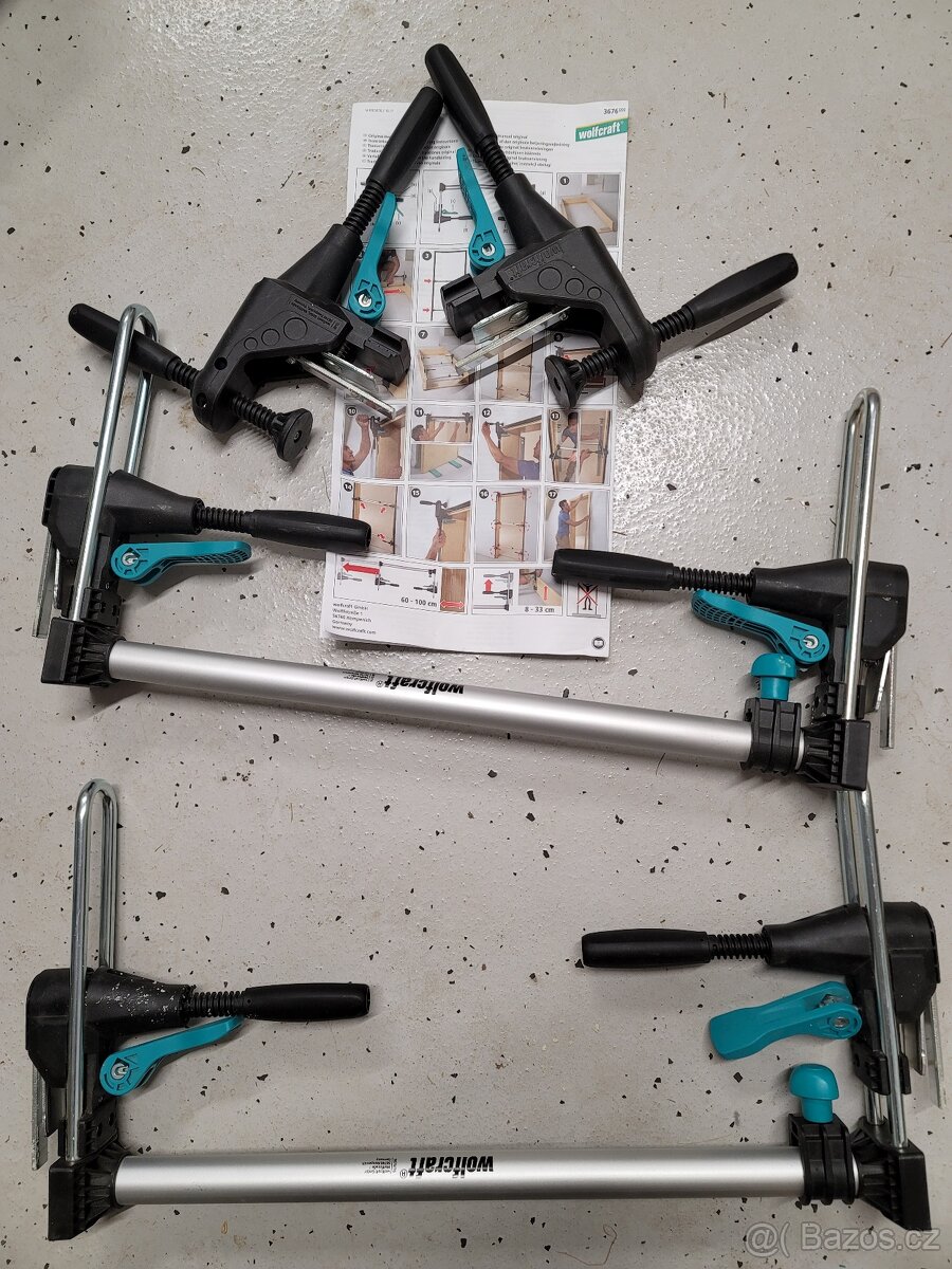Wolfcraft Montážní sada na dveřní zárubně PRO