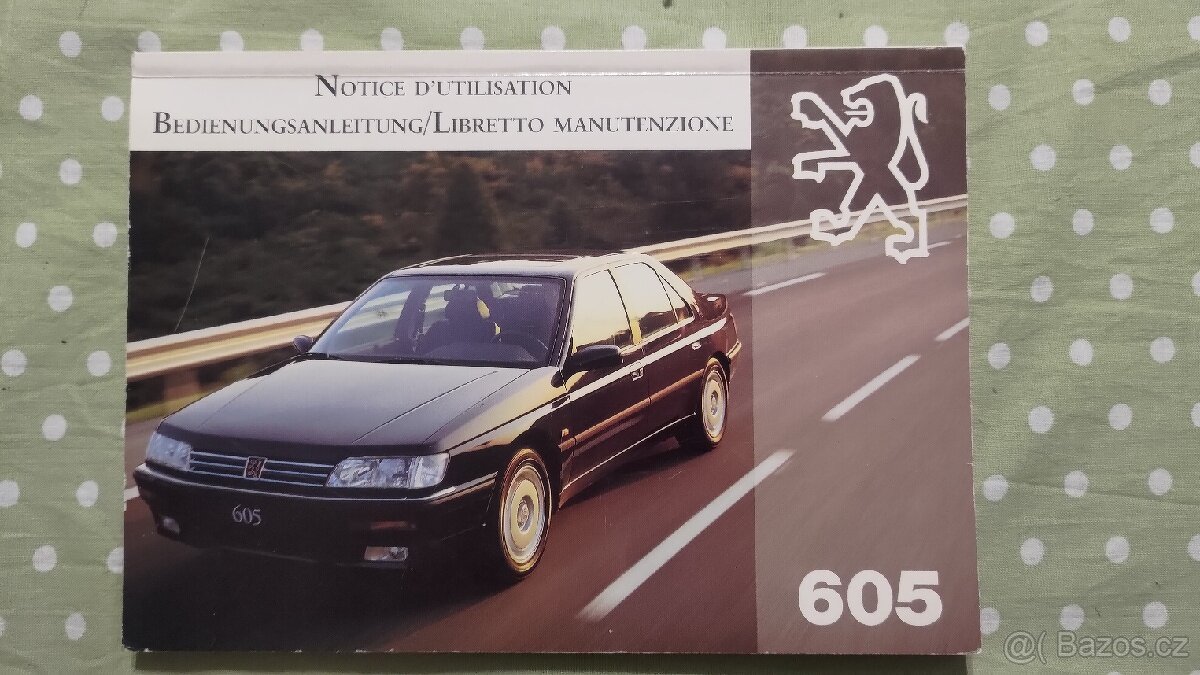 Peugeot 605 technická data a navozd