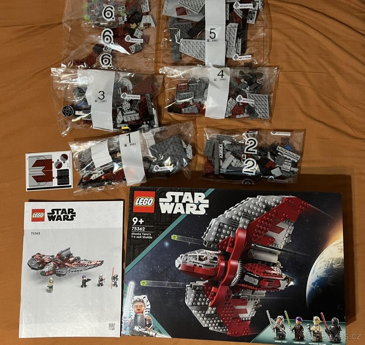 LEGO Star Wars 75362 Jediský raketoplán T-6 - bez figurek