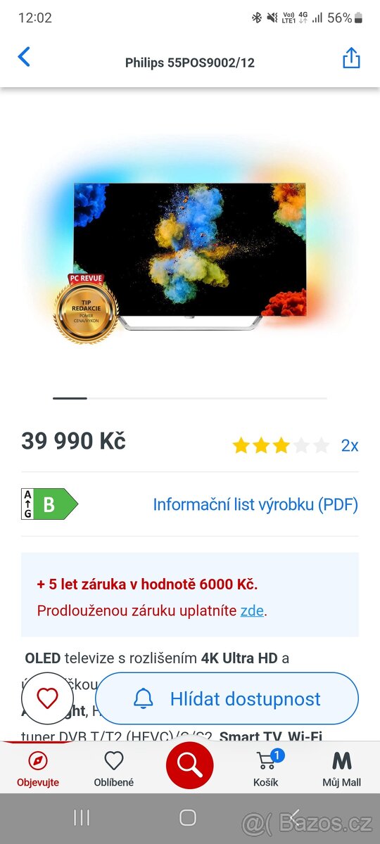 Philips 55POS9002