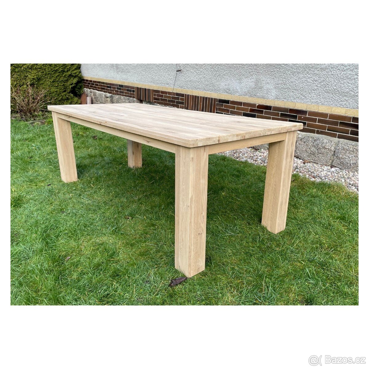 Dubový masivní jídelní stůl - Max 220 cm