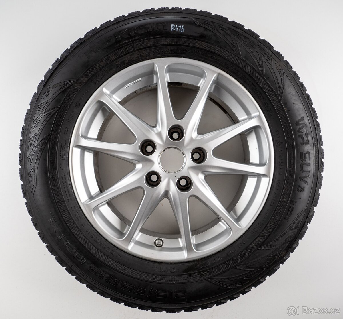 Nissan Pulsar, Leaf - Originání 16" alu kola - Zimní pneu