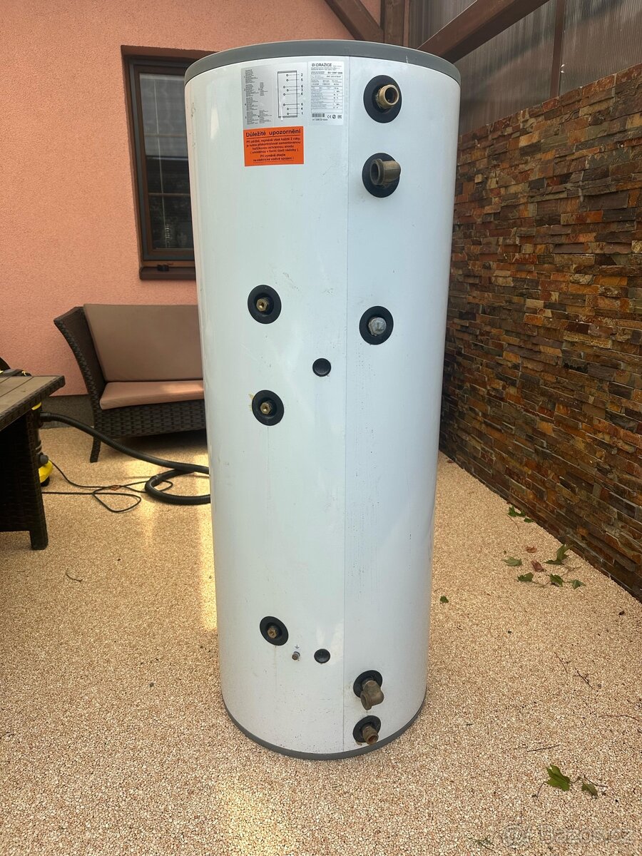 Bojler Dražice OKC 250 NTR/HP – 250 l, jako nový + dárek