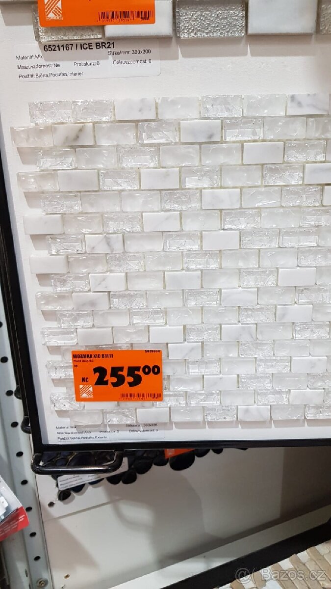 Obklad Mozaika sklo, přírodní kámen
XIC B1111