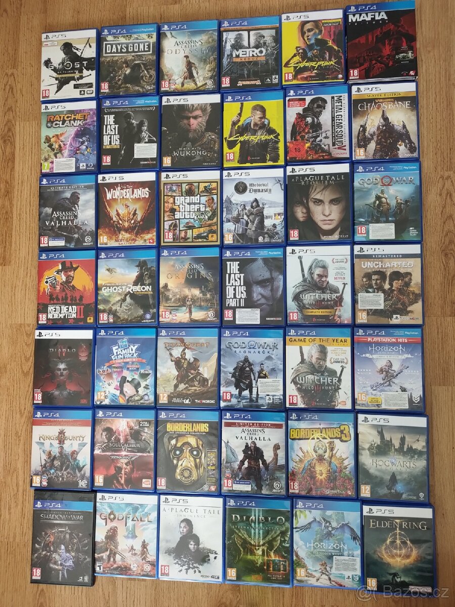Ps4 a Ps5 hry