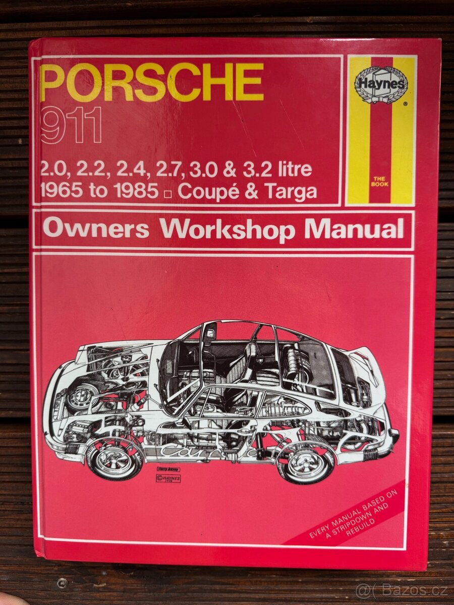 PORSCHE 911 originální montážní manual servisní příručka