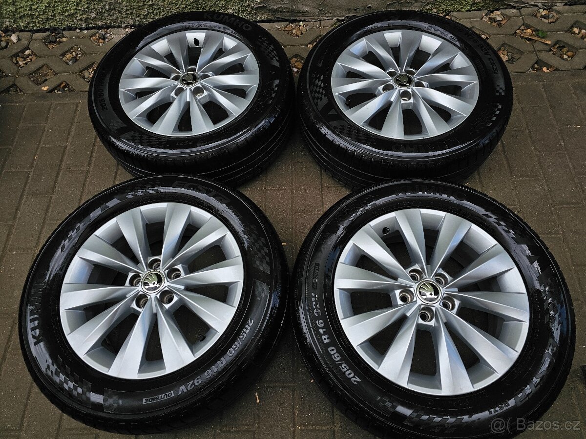 ALU kola letní Škoda 5x100 Kamiq R16 Castor