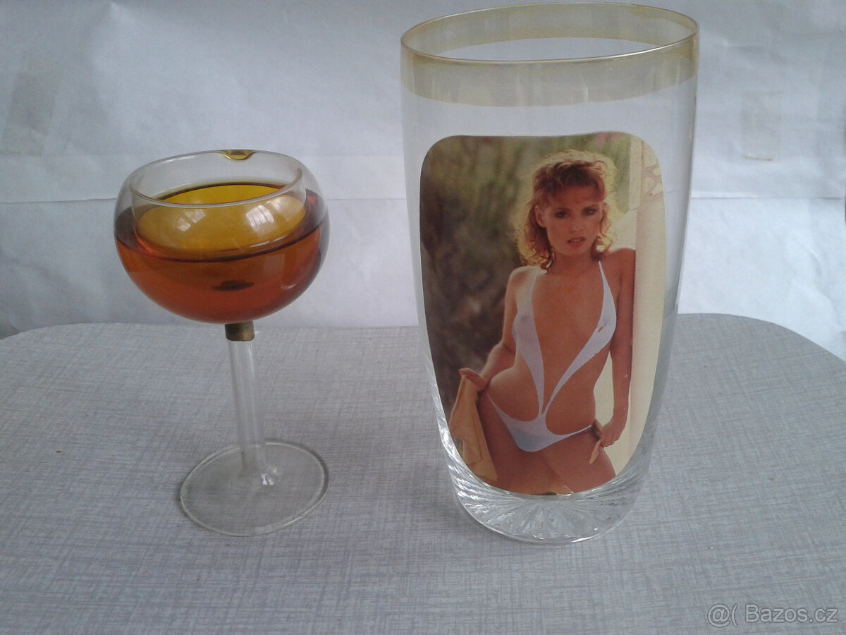 retro sklenice