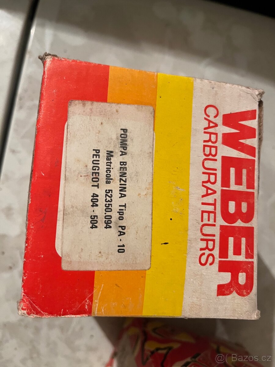 Penzínová pumpa WEBER 52350.094 Peugeot 404 - 504