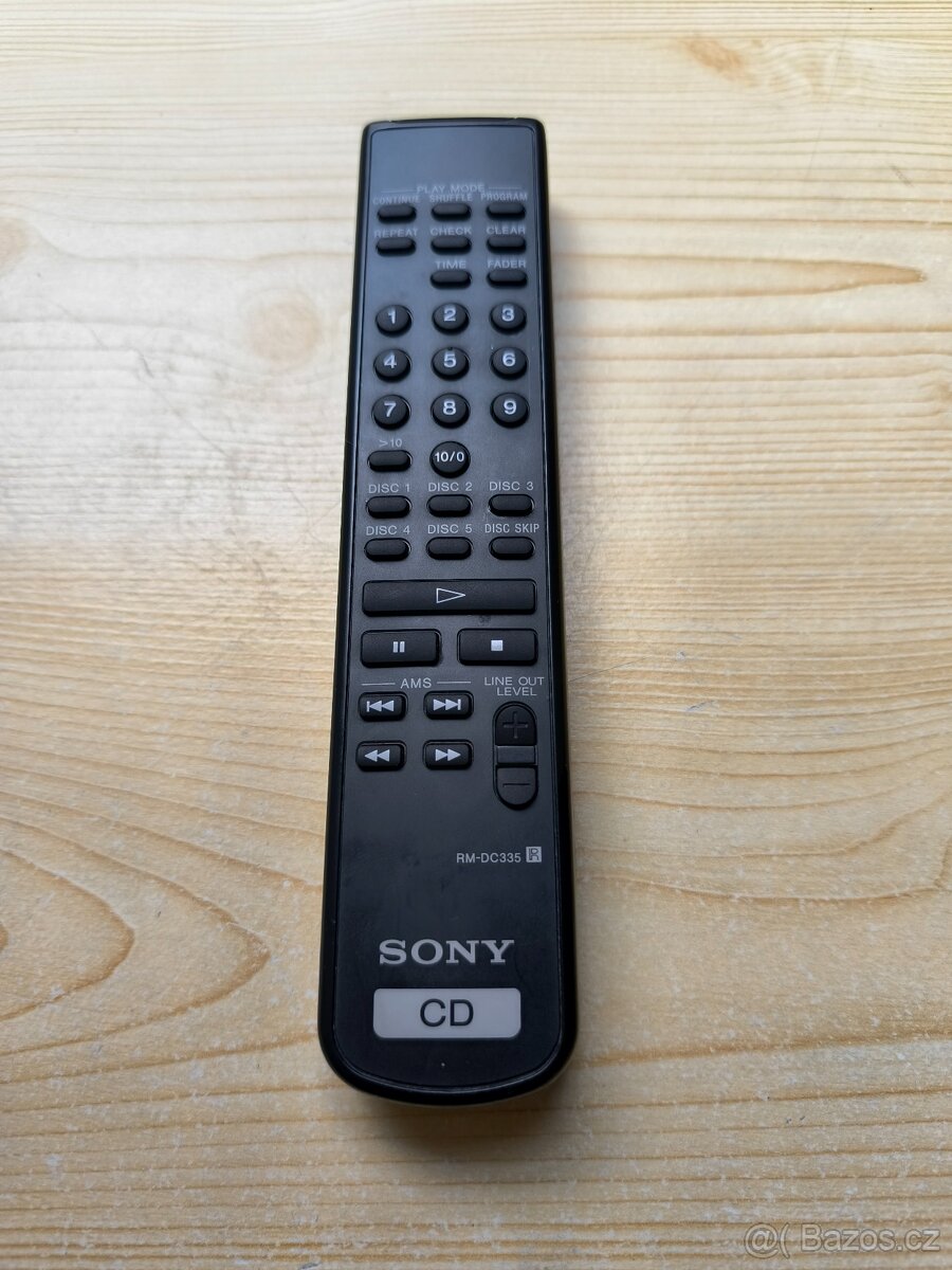 Pěkný Dálkový ovladač SONY RM-DC335 + Nové Baterie Philips.