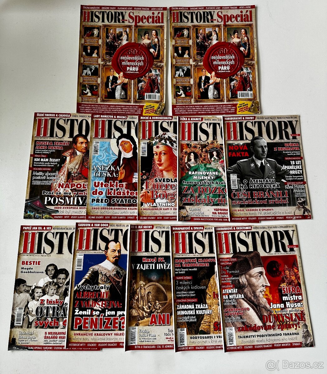 Časopisy HISTORY