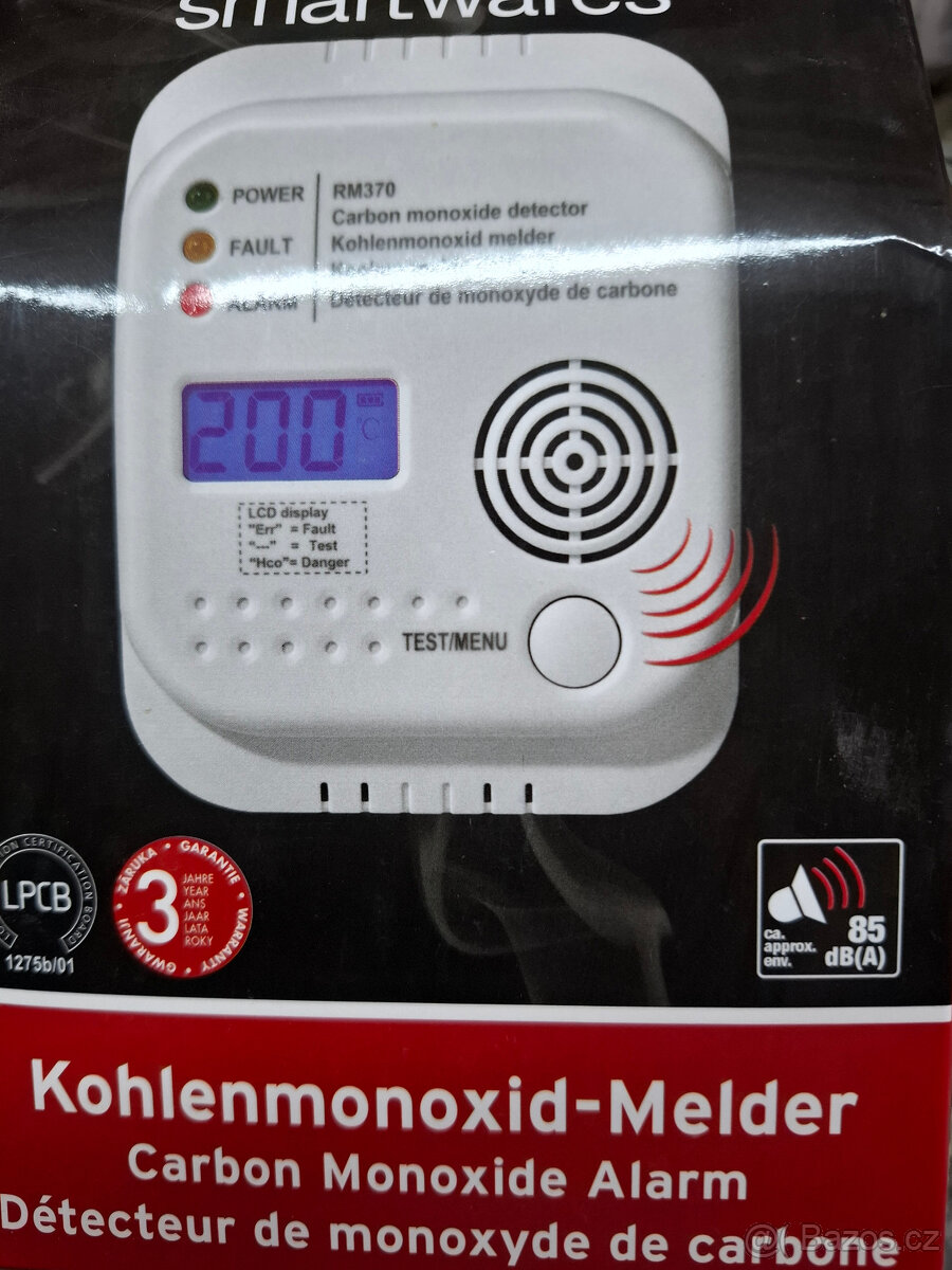 Detektor oxidu uhelnatého