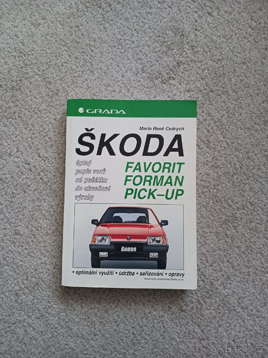 Kniha Škoda favorit forman