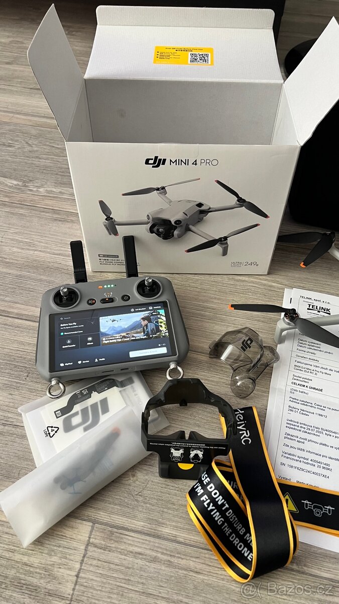 DJI Mini 4 Pro Fly More Combo, záruka + Dji care